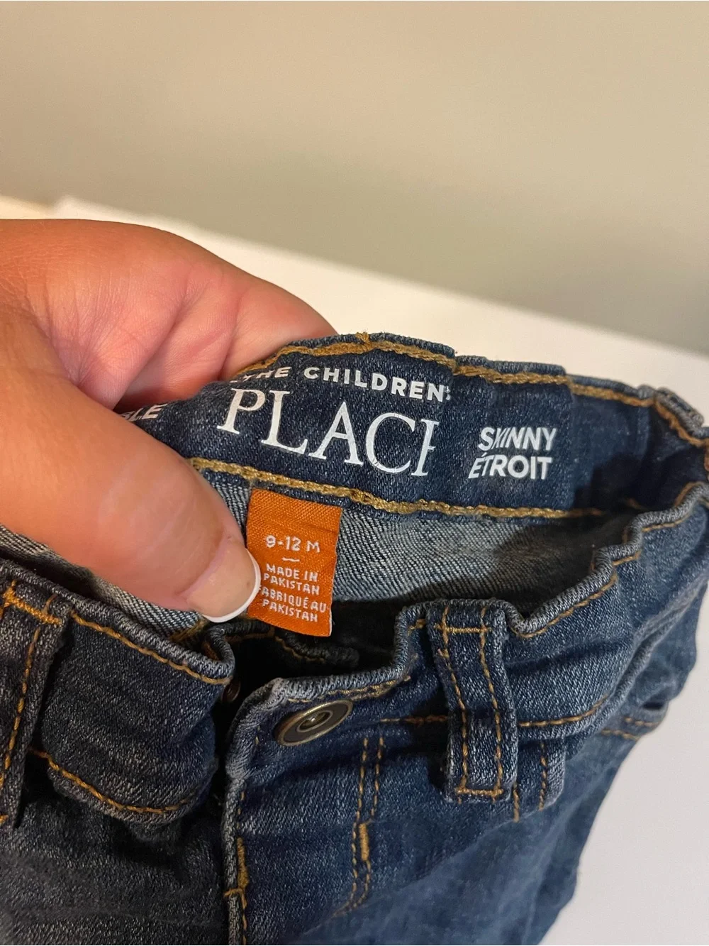 Classic Navy Toddler Jeans - children’s place